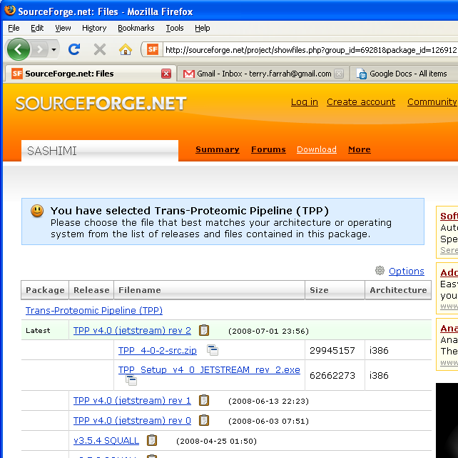 image:install4-sourceforge-frontpage.png